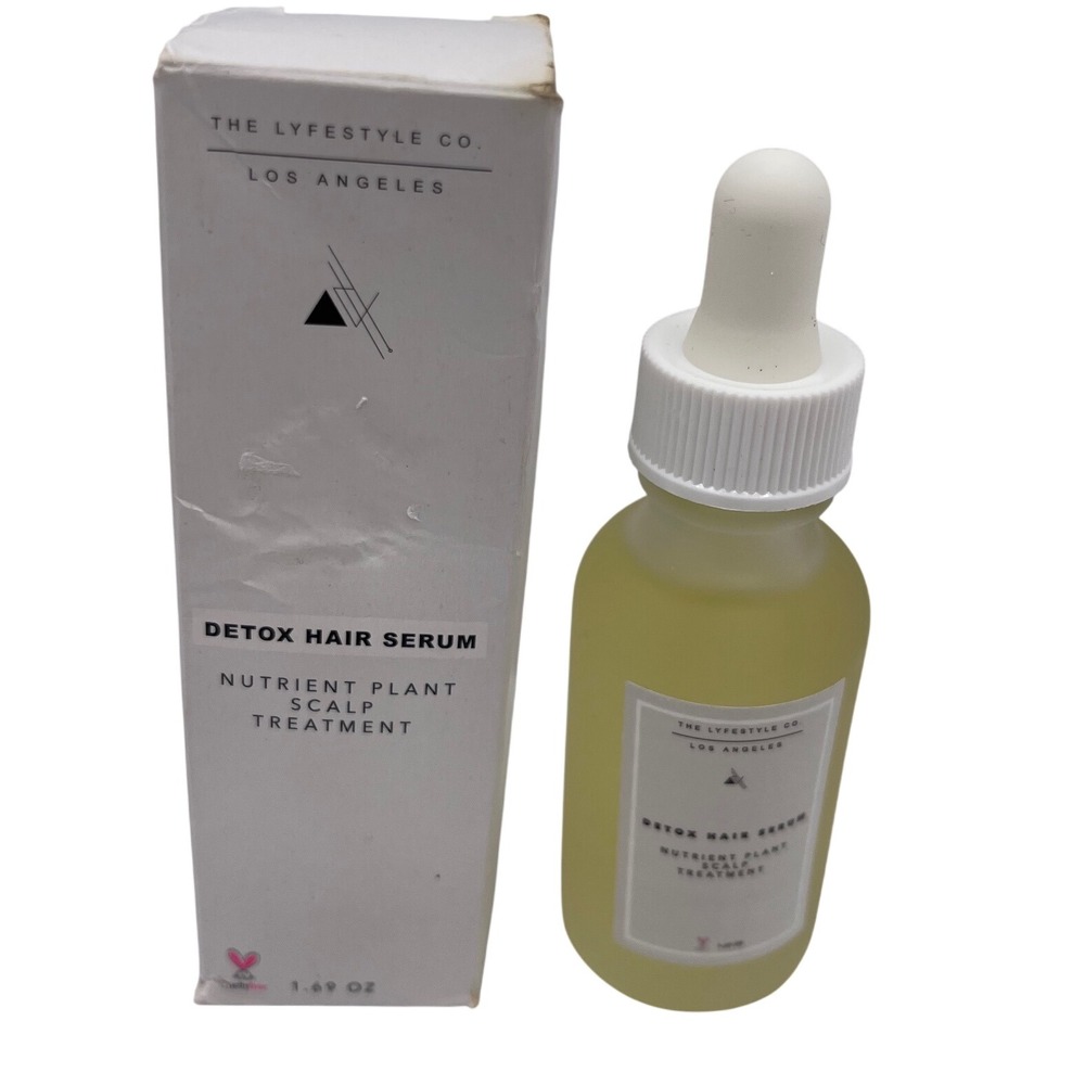 The Lyfestyle Co Detox‎ Hair Serum Nutrient Plant Scalp Treatment 1.69 oz